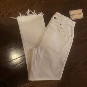 GRLFRND Mid Rise Straight